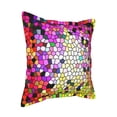 thumbnail image 2 of Bingfone Decorative Pillow Covers 20"X20" Colorful Tie Dye Stained Glass 3 Couch Pillow Cases Modern Farmhouse Covers For Couch Sofa Bed, 2 of 9