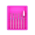 thumbnail image 1 of Qarigey Juego de 6 unidades de de diamante de cerámica para manicura, brocas para uñas, accesorios para máquinas eléctricas, juego de Juegos de manicura EH-06 Qarigey CE1824-06B, 1 of 1