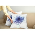 thumbnail image 2 of Ambesonne Nature Throw Pillow Cover 2 Pack, Earth Cornflower, 24", Navy Blue White, 2 of 7