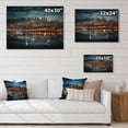 thumbnail image 4 of Designart "Beautiful Cityscape of Barcelona III" Barcelona Print on Natural Pine Wood, 4 of 5