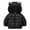 A, variant on 1-6Y Toddler Boys Girls Winter Warm Hooded Puffer Coat Jacket Kids Casual Zipper Thickened Snow Clothes Overcoat Outerwear With Pockets