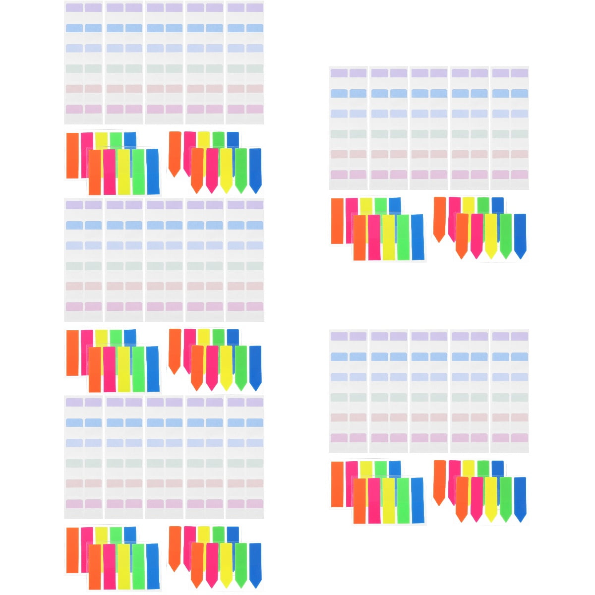 Raindrops 3200 pcs  Page Markers Page Stickers Index Tabs Index Flag Writable Tabs Reading Strips