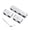 Silver, variant on 3pcs Profession Sparks Plugs Line Wire Separators Electrical Cable Clamp Fixer for Car Enhancing Ignitions Efficiency