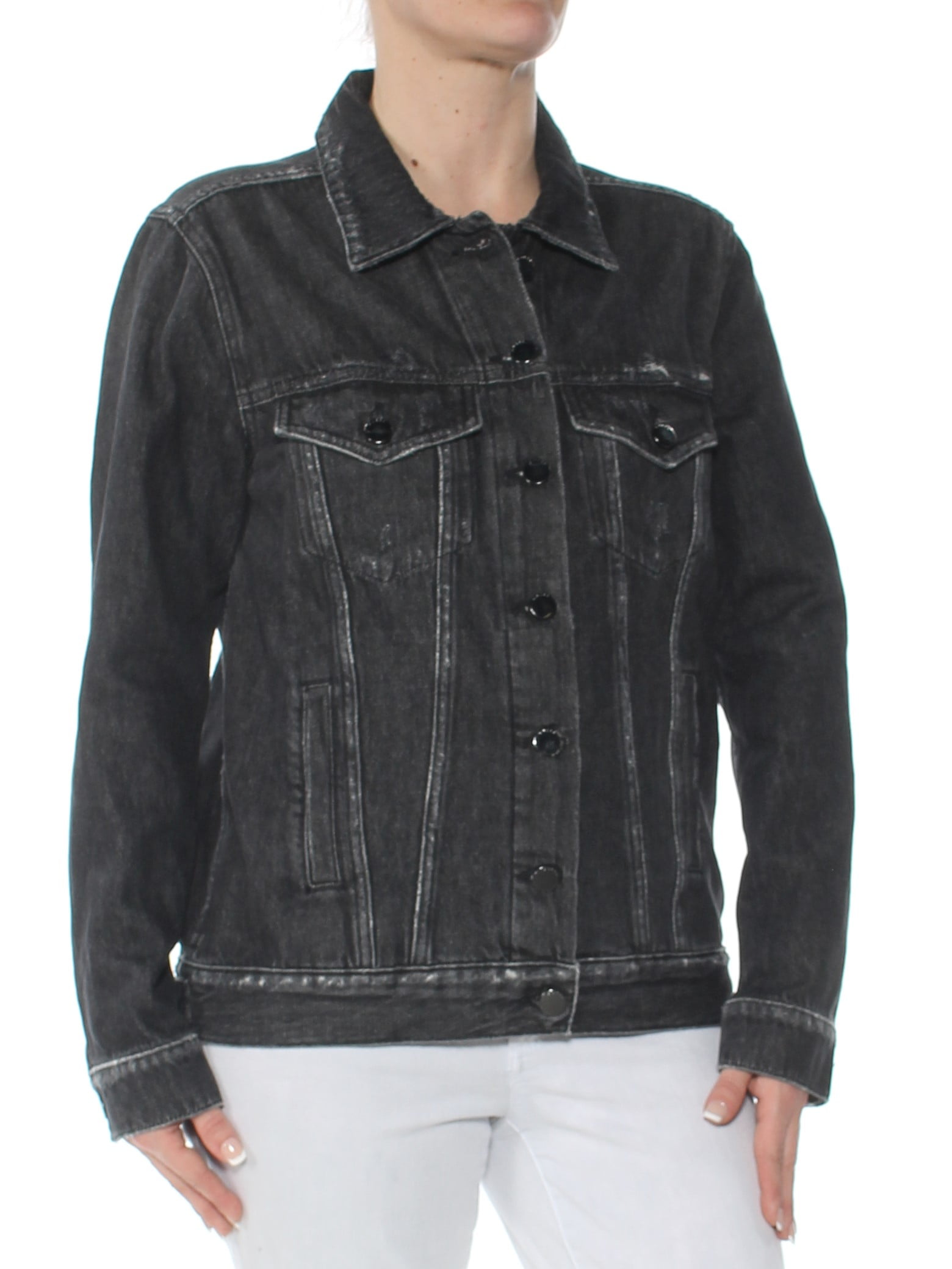guess black bubble jacket