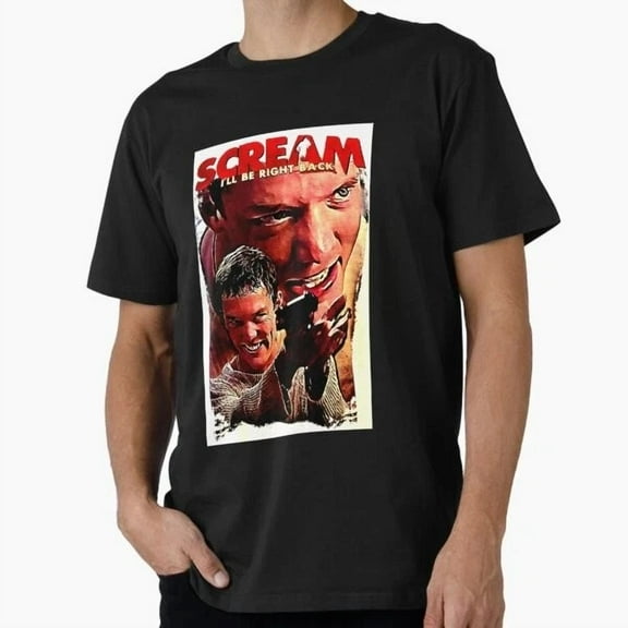 Kiraa Tee With Scream Stu Picture Art T-Shirt S-5Xl