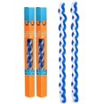 thumbnail image 3 of Ner Mitzvah, 11" Handcrafted Braided Havdalah Candle - Blue and White - 2 Pack, 3 of 6