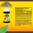 thumbnail image 2 of Nature's Blend Vitamin D-3 Tablets, 2000 IU, 100 Count, 2 of 4