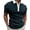 Navy, variant on Vedolay Men's T Shirts for Mens Muscle T Shirts Waffle Stretch Short Sleeve Polo Shirt Casual Slim Fit Workout Tee,Gray M