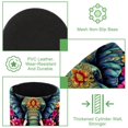 thumbnail image 2 of Portalápices compacto y funcional: portabolígrafos ideal y organizador de escritorio para maquillaje y artículos de arte, elefante colorido, 2 of 5