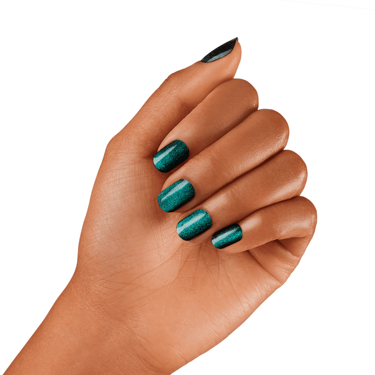 Dashing Diva Glaze Semi-Cured Gel Nail Stickers, Stone Cold photo 3