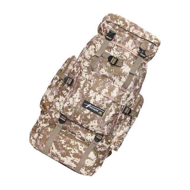 Toystoory Soporte de almacenamiento Tela Oxford Mochila de gran capacidad Bolsas de equipaje ajustables multifunción Senderismo Caza Montañismo Mochilas de mochilero