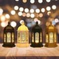 thumbnail image 1 of Ramadan Lantern Decoration Plastic LED Eid Mubarak Lamp Exquisite Battery Powered Ramadan Festival Table Light for Children Home Tabletop Decor, 1 of 10