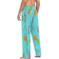 thumbnail image 5 of Cartoon Marine Animals Men's Pajama Pants Lightweight Sleepwear Bottom Lounge Pants, 5 of 6