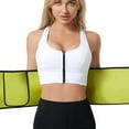 thumbnail image 2 of Sweat Waist Trimmer Trainer Belt for Women&Men,Body Wrap Exercise Band Fitness Workout Sweat Sauna Belt with Pocket for Cellphone., 2 of 9