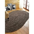 thumbnail image 4 of Better Trends Oval Braided Rug 30"x 50" 100% Cotton Rug for Indoor Use, Area Rug for Bedroom Chenille Solid Collection - (Burgundy), 4 of 6