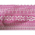 thumbnail image 4 of oneOone Cotton Poplin Fuschia Pink Fabric Geometric Tribal Sewing Material Print Fabric By The Yard 42 Inch Wide, 4 of 4