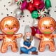 thumbnail image 2 of Globo de hombre de jengibre grande, globo de aluminio para niños, globo navideño, globo de Navidad, decoración para fiesta navideña, suministros para Año Nuevo 2023, 2 of 5