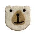 thumbnail image 1 of Posavasos de fieltro de lana de oso ANGGREK Tamaño libre Respetuoso Con La Piel Para cerveza, 1 of 8