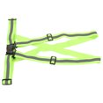 thumbnail image 1 of Reflective Vest Gear, Breathable Stretch Polyester Adjustable Night Running Vest High Brightness Portable with Plastic Buckle for Cycling Jogging Walking, 1 of 7