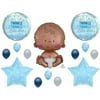 Twinkle Little Star African American Baby Boy shower party balloons Decoration