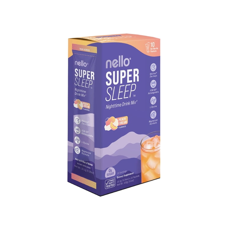 Nello Supersleep Peach Dream Sleep Mix, 10 Packets photo 8