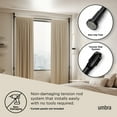 thumbnail image 2 of Umbra Anywhere Expandable Rod Curtain Rod & Room Divider 36-66", 2 of 18