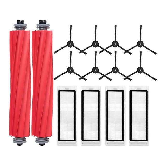 Replacement Accessories Kit Compatible for Q5 Q5+ Q5 Plus Vacuum Cleaner,Main Brush,Hepa Filters,Side Brushes