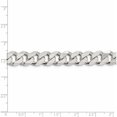 thumbnail image 4 of Sterling Silver 11mm Curb Chain (26 X 11) Made In Italy qcb300-26, 4 of 5