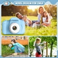thumbnail image 4 of Sanmadrola Kids Camera Selfie Camera for Kids Christmas Birthday Festival Gifts for Girls Age 3-9 HD Digital Video Cameras for Toddler Portable Toys for 3-8 Year Old Girl with 32GB SD Card, Blue, 4 of 9