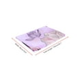 thumbnail image 3 of INSPIRAR CHIC Bufanda de Chifón Floral para Mujeres, Chal de Cabeza Ligero y Suave de Loto para Todas las Temporadas 59.1x18.9" Púrpura, 3 of 6
