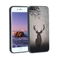 thumbnail image 1 of Compatible with iPhone 7 Plus Phone Case, Deer-Animal-Print Case Men Women, Flexible Silicone Shockproof Case for iPhone 7 Plus, 1 of 1