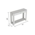thumbnail image 3 of Safdie & Co. Console Table 40" Cappuccino With 2 Drawers, 3 of 4