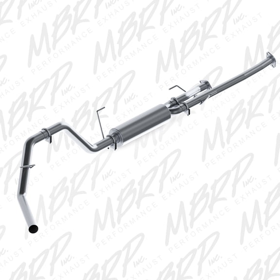 MBRP Exhaust S5314P P Series Cat Back Exhaust System Fits 09-21 Tundra Fits select: 2009-2015 TOYOTA TUNDRA, 2018 TOYOTA TUNDRA CREWMAX SR5