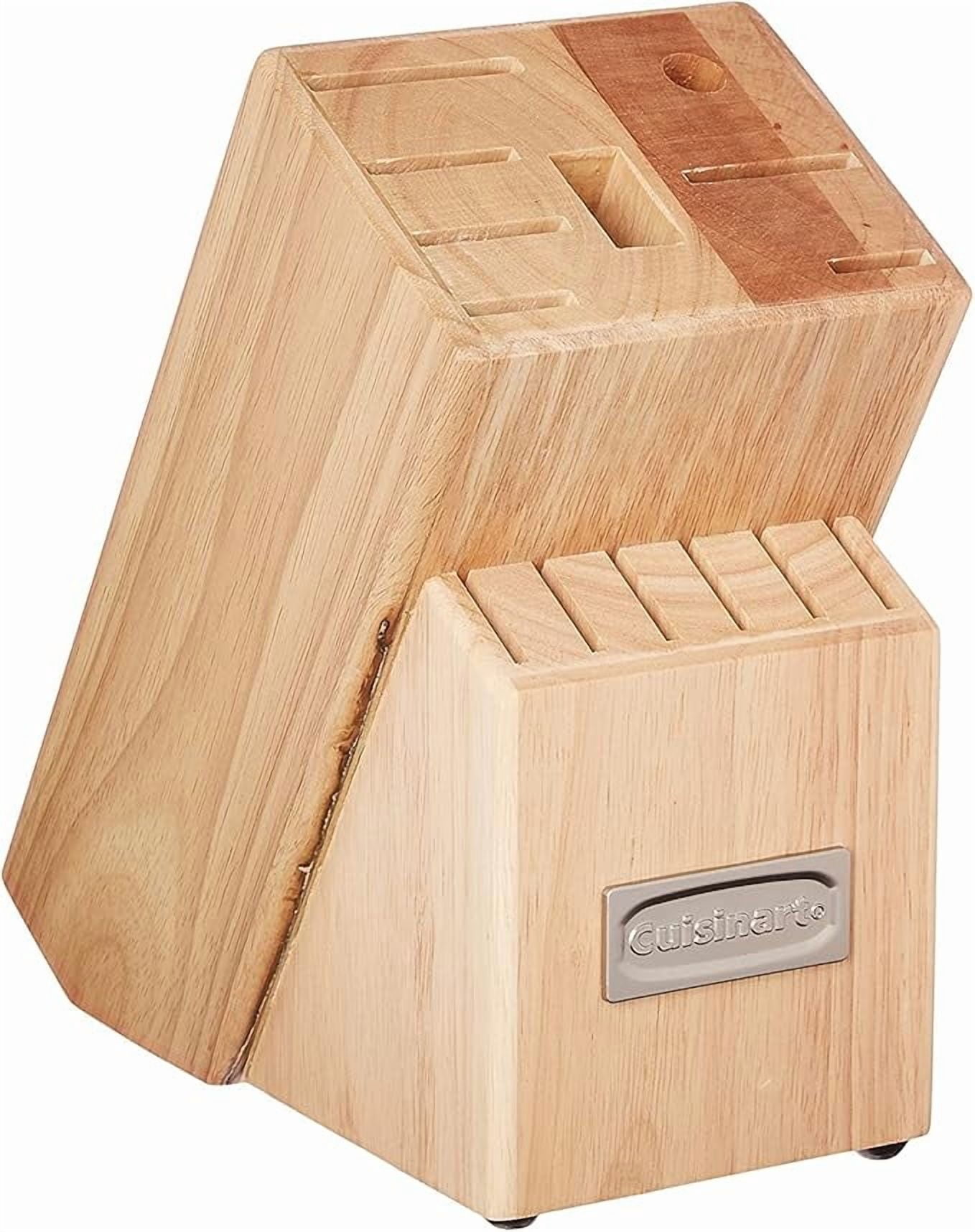 Cuisinart 15-Piece Knife Block Set, Triple Rivet, Full Tang, High-Carbon Stainless Steel