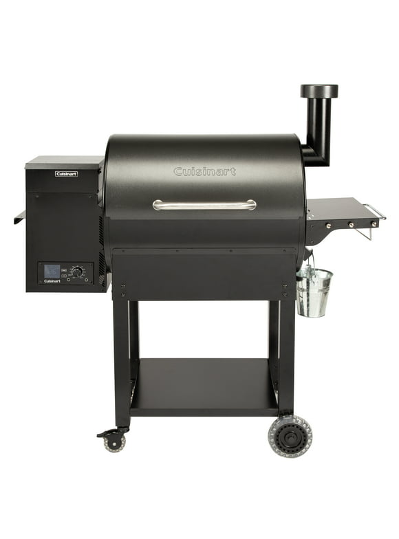 Cuisinart Grill and Smoker, 52"x24.5"x49.3", Deluxe Wood Pellet Grill & Smoker