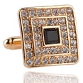 thumbnail image 4 of 4 Uds. Gemelos, camisa de vestir, de para boda, de Oro Colco Gemelos de camisa, 4 of 8