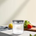 thumbnail image 1 of Ganfancp Tarro de Cristal de Borosilicato de Alta Calidad para Productos Secos de Cocina Tarro de Cristal Blanco de Excelente Calidad Rebajas Flash Deals 1* Tarro de Cristal Hermético, 1 of 6