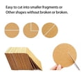 thumbnail image 4 of Wosthever Paquete de 10 posavasos de corcho autoadhesivos redondos de madera para el hogar, Hotel, oficina, taza de agua, alfombrillas para Type6 NO6, 4 of 6