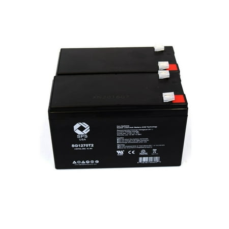 SPS Brand 12V 7 Ah Replacement Battery  for Best Power Patriot 420 UPS (2