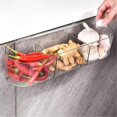thumbnail image 4 of Caja de almacenamiento dividida para productos de cocina, caja portátil resistente y duradera para la gestión del almacenamiento en el hogar, 4 of 5