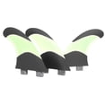 thumbnail image 1 of Aletas de seguimiento de quilla de fibra de vidrio blanca para kayaks, canoas y botes de remos: diseño integral, estabilidad mejorada, 1 of 8