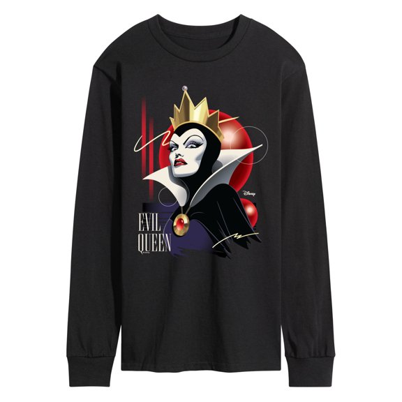 Disney - Evil Queen 80s - Men's Long Sleeve Graphic T-Shirt