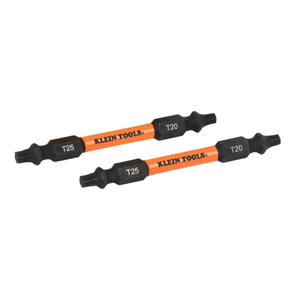 Klein Tools Replacement Bits, Proflex #20 Torx And #25 Torx, 2 Pieces