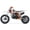 Orange, variant on Trailmaster TM15 Dirt Bike 110cc Semi Automatic 4 Speed, 24.21 inches seat Height, Disk Brakes, Twin Spar Frame (Red)