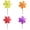 Mixed1, variant on 4 Pcs Garden Wheel Spinner, DIY Pinwheel, Colorful Windmill Wheel, Outdoor Courtyard Lawn Decoration, Wind Spinner for Patio Garden Yard, Festive Outdoor Display, 23.23 Inch
