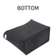 thumbnail image 5 of Bolsa de Almacenamiento para Leña con Cera, Resistente | Organizador Multifuncional Plegable para el Hogar | Cesta Ligera y Robusta con Bolsillo Lateral | Capacidad de 60kg | 15.4x13.4x8.7 in | Para, 5 of 9