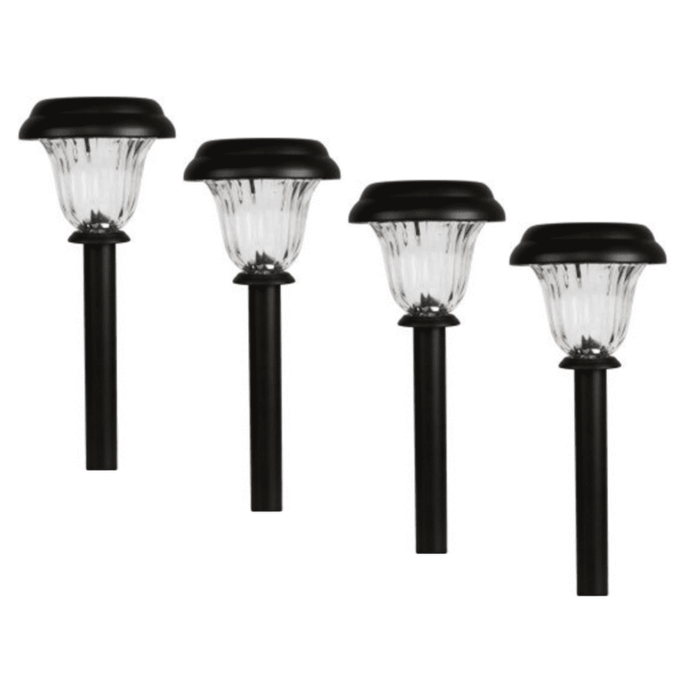 Mainstays Solar Outdoor Integrated LED 5Lumen Landscape Pathway Light