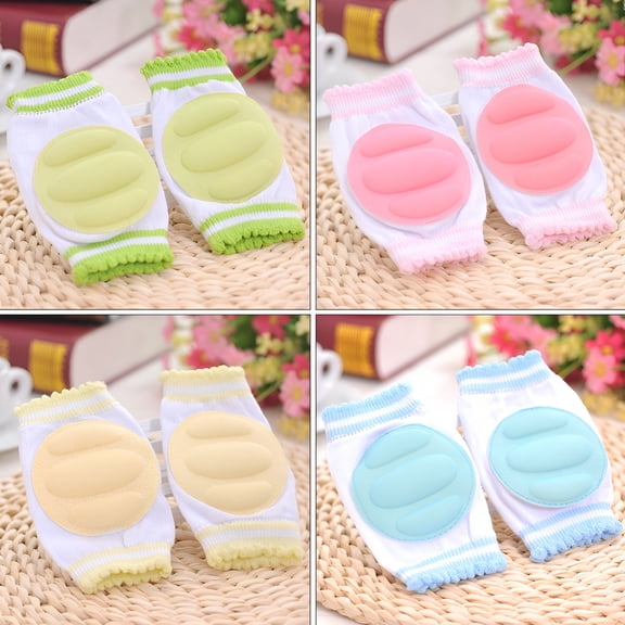 TELOLY 6 Pairs Toddler Baby Crawling Knee Pads for Kid Safety