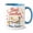 Black, variant on DTS TeeZworld Personalized Teacher Mug Custom Name Ceramic Coffee Cup Appreciation