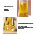 thumbnail image 3 of QTOCIO Olive Oil Dispenser Bottle Leakproof Glass Oil Container with Non-Slip Handle Automatic Cap and Stopper Oil Dispenser Bottle for Kitchen 450ML, 3 of 6